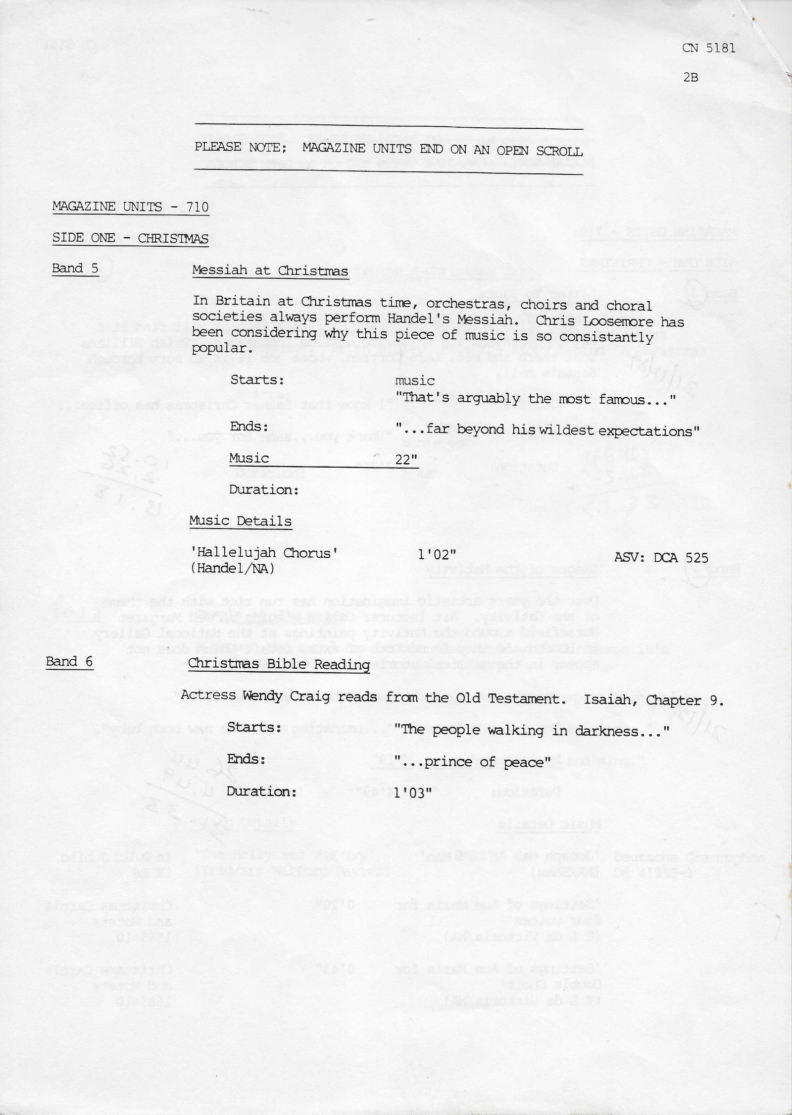 Inserts from CN 5181